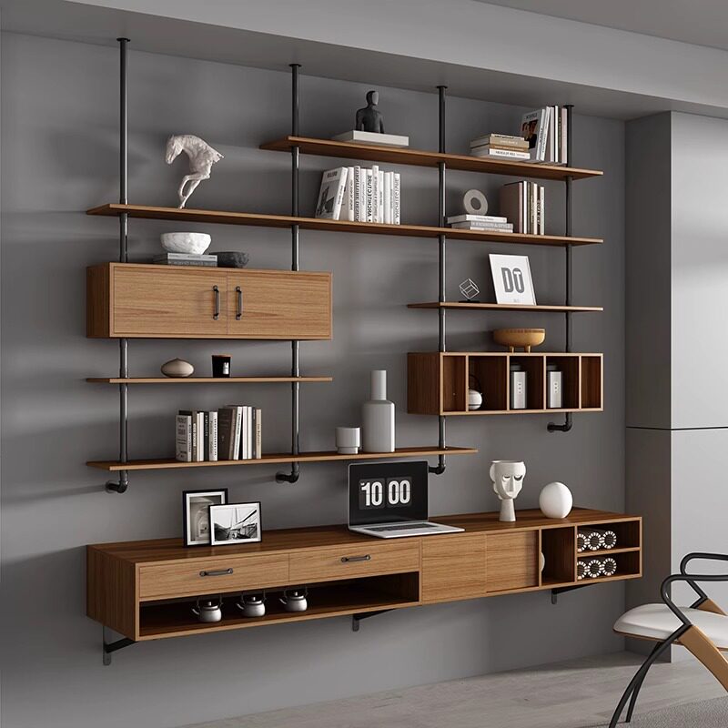 โต๊ะทำงานไม้เนื้อแข็งแบบลอยตัว - Tables บทวิจารณ์และราคา