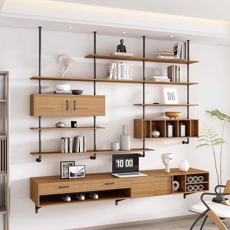 โต๊ะทำงานไม้เนื้อแข็งแบบลอยตัว - Tables บทวิจารณ์และราคา