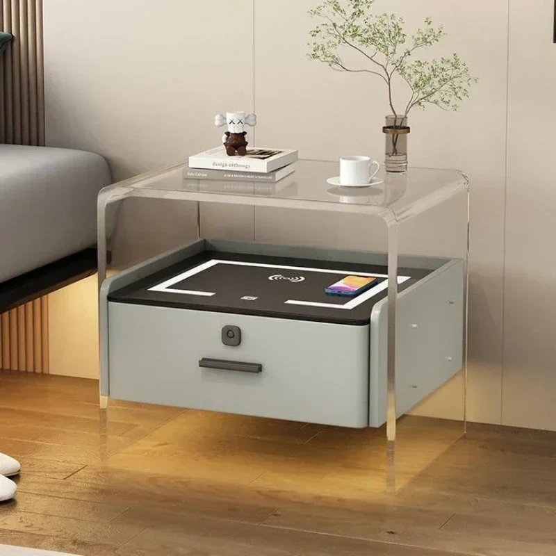 #   โต๊ะข้างเตียงอะคริลิก โต๊ะ - Floating Nightstand With Led Light บทวิจารณ์และราคา