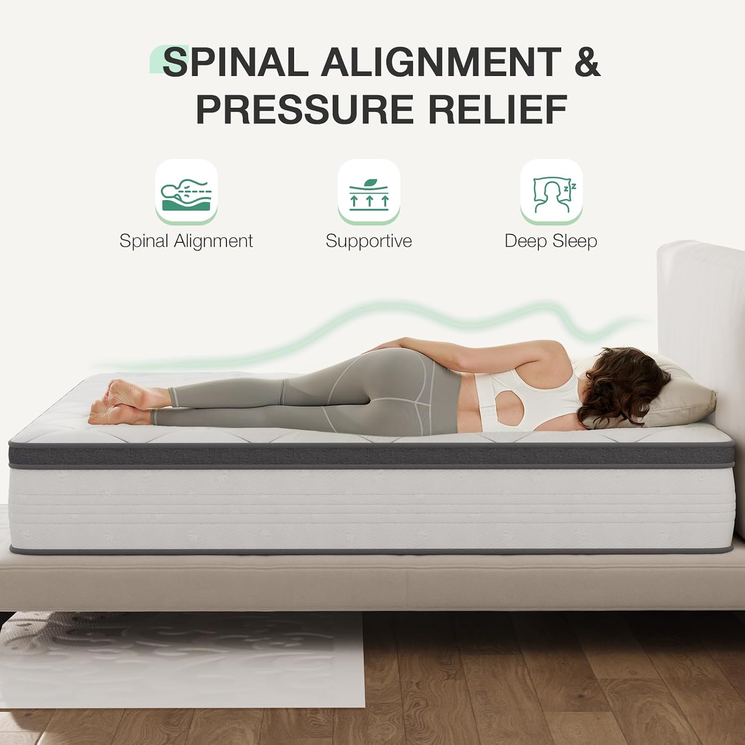 ที่นอนควีนไซส์ หนา 14 นิ้ว ที่ - Memory Foam Mattress In A Box Queen บทวิจารณ์และราคา
