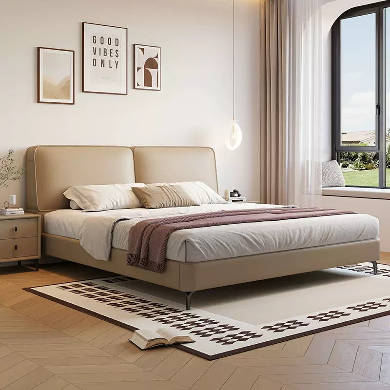 เฟอร์นิเจอร์ห้องนอนไม้หรูหราทั - King Size Bed Frame With Storage Drawers บทวิจารณ์และราคา