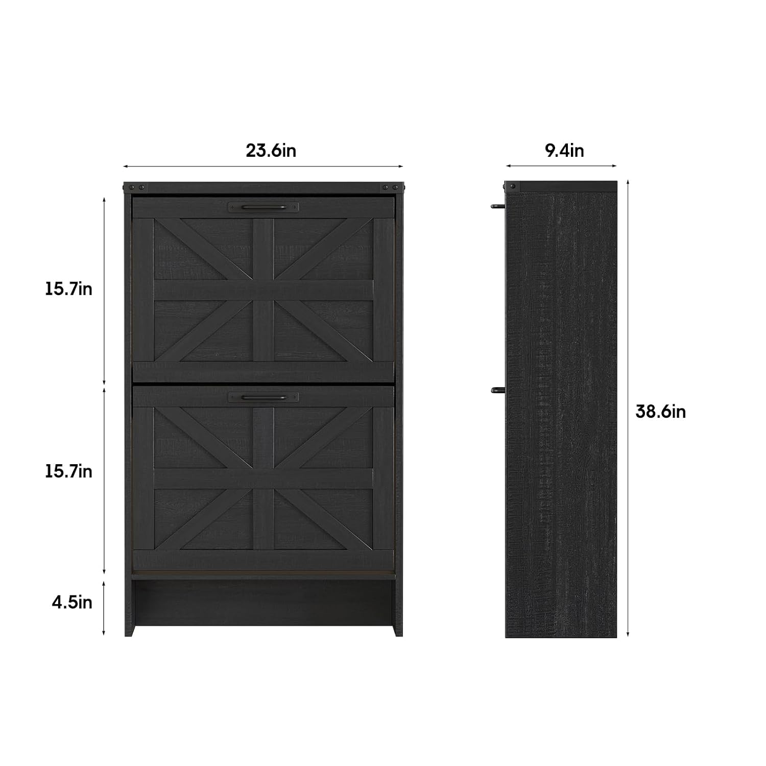 ตู้เก็บรองเท้าทรงเพรียวบางพร้อ - Shoe Rack Cabinet Narrow Entryway บทวิจารณ์และราคา