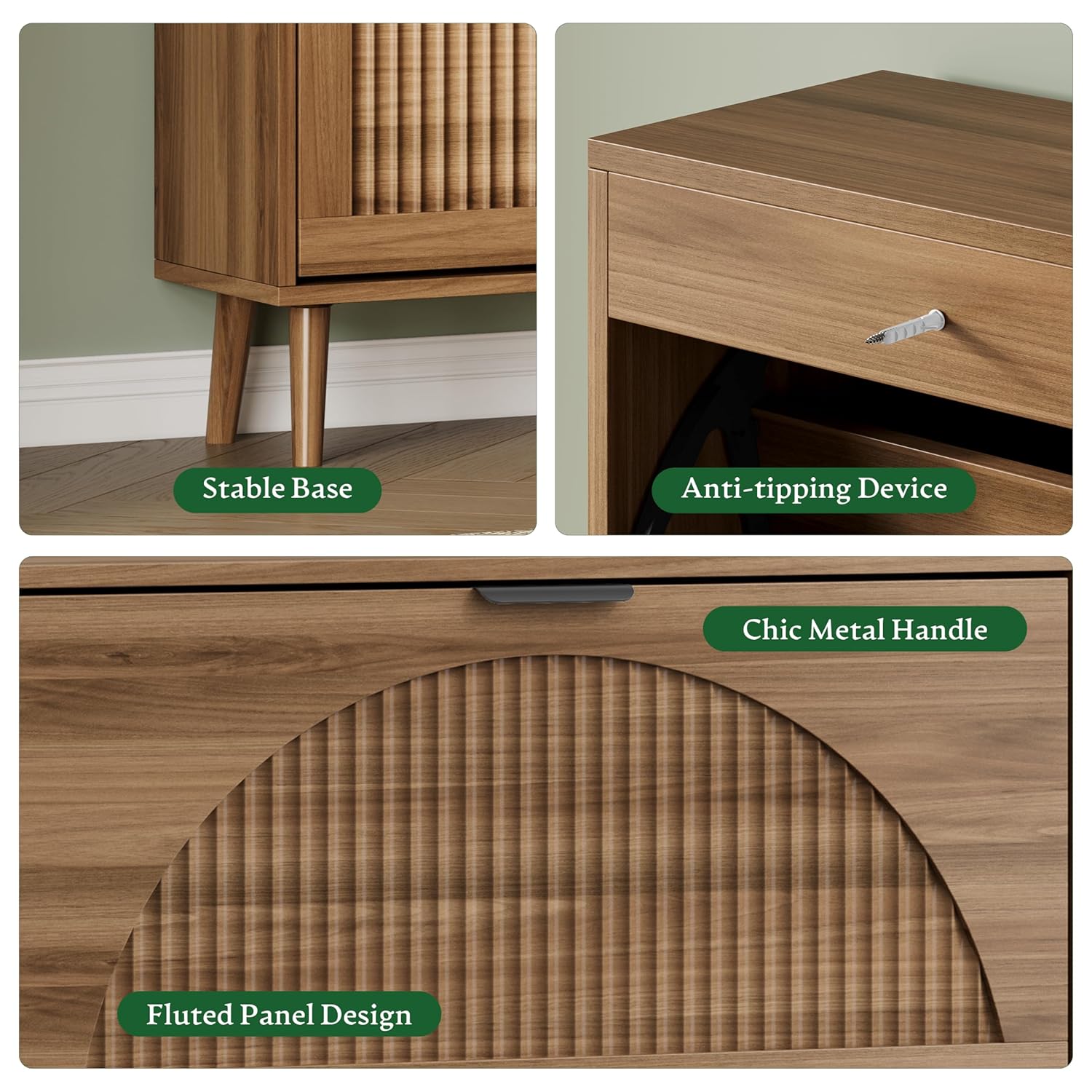 ตู้เก็บรองเท้าแบบ 2 ลิ้นชักเปิ - Shoe Rack Cabinet Narrow Entryway บทวิจารณ์และราคา