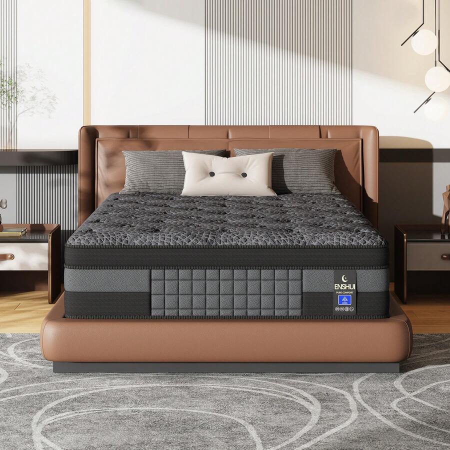 ที่นอนขนาดควีนและคิง 12/14 นิ้ - Memory Foam Mattress In A Box Queen บทวิจารณ์และราคา
